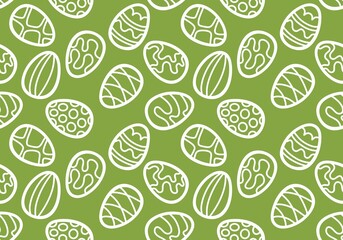 Easter eggs seamless spring pattern for kids clothes print and notebooks and wrapping paper and fabrics