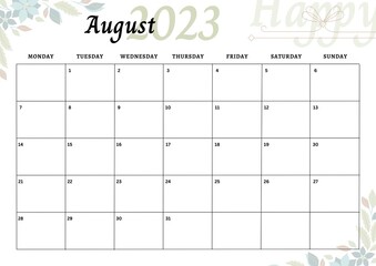 Monhly Planner 2023