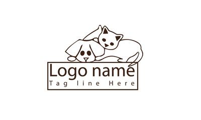 dog, logo, friend, icon, head, pet, paw, silhouette, cute, happy, puppy, business, illustration, vector, design, food, art, love, cat, concept, cartoon, label, white, animal, health, medical, hospital