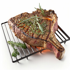 T-Bone Steak with Fresh Seasonings