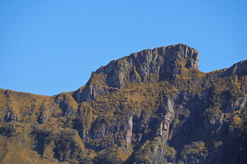 Herbst im Obertal bei Hinterstein mit Blick zum Berggächtle (2007m).