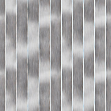 Seamless vertical texture. Gray plastic, metal or wooden pattern of building cladding. Abstract pattern