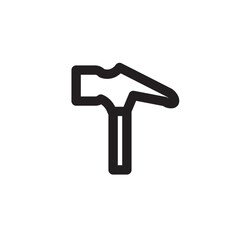 Hammer Outline Icon