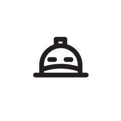 Hard Hat Outline Icon