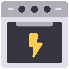 Electrical Oven Icon