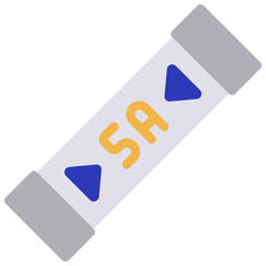 5 Amp Fuse Icon