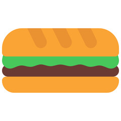 Subway Sandwich Icon