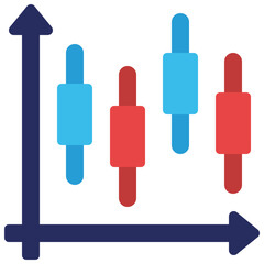 Stock Market Chart Icon