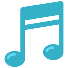 Music Beam Note Icon