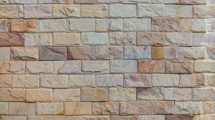 The stone wall texture background natural color. Background of stone wall texture photo. Natural stone wall texture for background. Old Brick  texture, Grunge brick wall background.