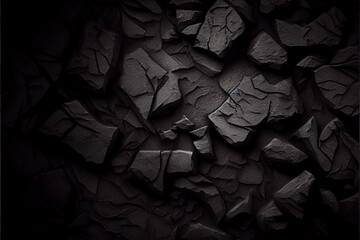 dark concrete texture background. generative ai