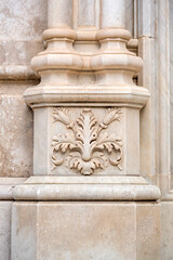 Exterior view of the Naples Cathedral, Naples, Italy