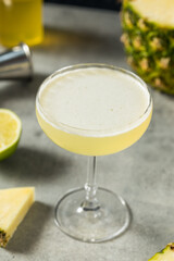Boozy Refreshing Pineapple Rum Daiquiri