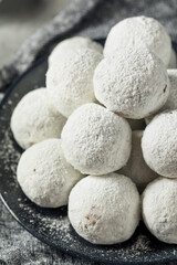 Homemade Sweet Powdered Donut Holes