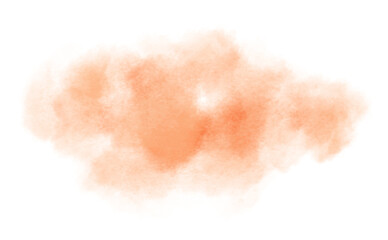 Fototapeta premium Watercolor stain texture shape