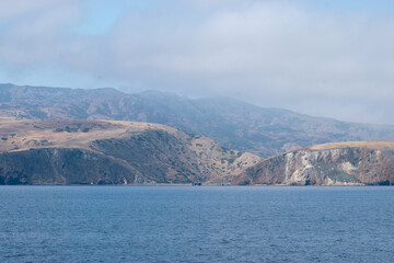 Fototapeta na wymiar Channel Islands National Park, Santa Cruz Island off the coast of California, USA