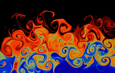 Vector Abstract fluid art background background illustration of an exotic  with alcohol ink technique decorated with luxurious look. Suitable for backgrounds, banners, greeting cards, or wall 