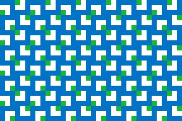 Geometric pattern in the colors of the national flag of Sierra Leone. The colors of Sierra Leone.