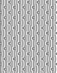 Black and white abstract geometric pattern