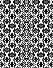 Black and white abstract geometric pattern