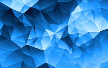 Obraz premium Blue background texture, wavy sea pattern , icy windy and curvy illustration winter art 