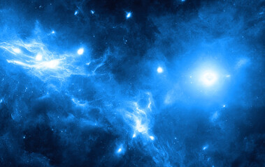 Naklejka premium Blue background texture, wavy sea pattern , icy windy and curvy illustration winter art 