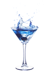 Foto op Plexiglas Fresh tasty colored cocktail in the glass © BillionPhotos.com