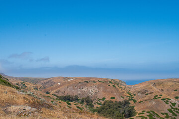 Channel Islands National Park, Santa Cruz Island off the coast of California, USA