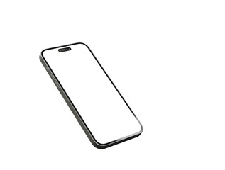 Modern frameless smartphone Mock up - mockup