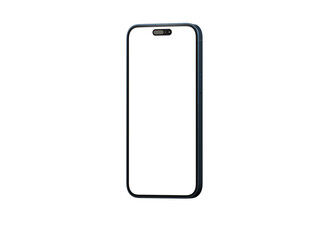 smartphone  With Blank Screen in 3d - mockup
