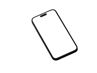 realistic smartphone template mockup for user experience presentation. Stylish concept design for websites, applications and landing pages.