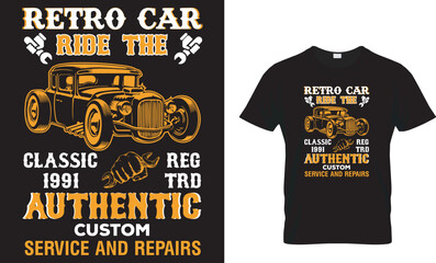 Retro Car - Ride The Classic 1991 - Authentic Custom Car