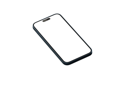 realistic smartphone template mockup for user experience presentation - mockup