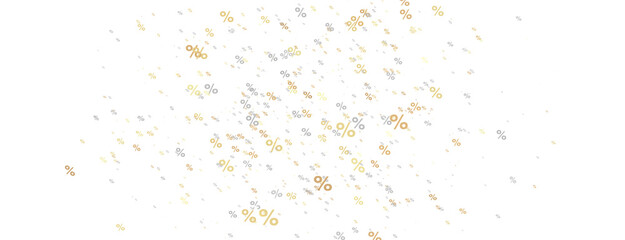 Blurred sale background.