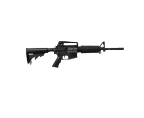 colt m4 rifle  isolated on white background