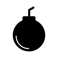 Bomb and explosive icon. Vector.