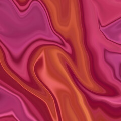 Obraz premium Luxury and acrylic light colorful silk background, Abstract colorful liquid marble background with waves, Decorative and swirl marbling effect silk background.