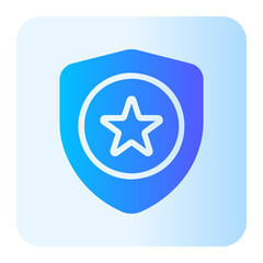 shield gradient icon