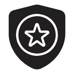 shield glyph icon