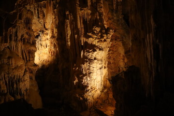 The Grotte des Demoiselles is a large cave located in the Hérault valley of southern France, near Ganges