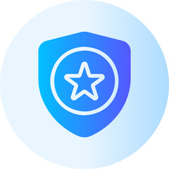 shield gradient icon