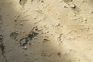 Abstract Grunge White Paint peeling plaster walls. damaged concrete white background.