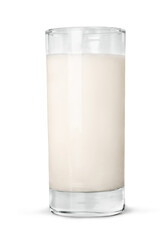 Glass of white milk, healthy drink