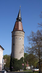 Fototapeta na wymiar Falterturm in Kitzingen