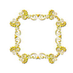 frames in vintage style with elements of ornament, art, pattern, background, texture