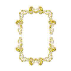 frames in vintage style with elements of ornament, art, pattern, background, texture