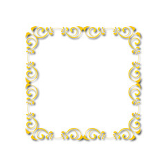 frames in vintage style with elements of ornament, art, pattern, background, texture