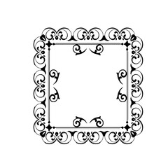 frames in vintage style with elements of ornament, art, pattern, background, texture