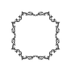 frames in vintage style with elements of ornament, art, pattern, background, texture