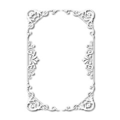 frames in vintage style with elements of ornament, art, pattern, background, texture